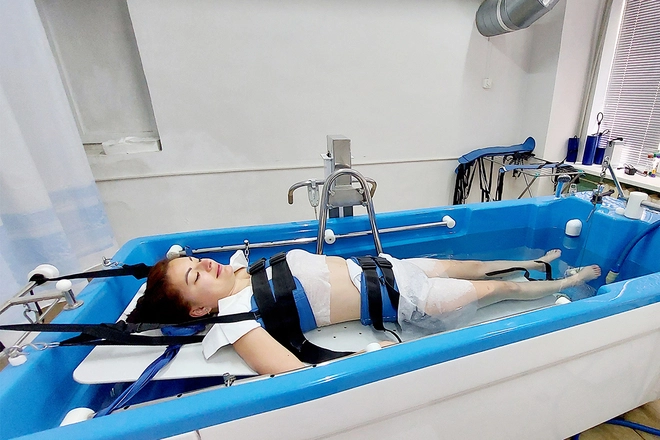 вытяжение позвоночника в санатории Тарханы