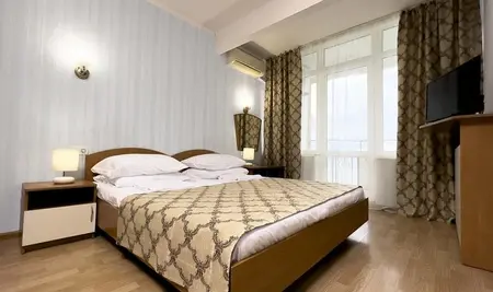 Номер 2-х местный Стандарт вид на море (корп. 1) - Санаторий «Утес», Алушта - 1