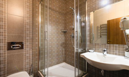 Номер Два однокомнатных двухместных "СОВМЕЩЁННЫЙ" (корп. 8) - Санаторий «Алушта», Алушта - 6