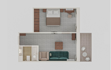 Suite_7 - Отель «Алеан Фэмили Ривьера», Анапа