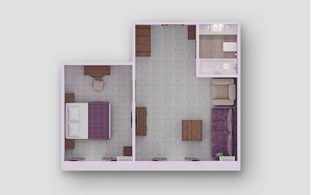 Suite Lavande_6 - Отель «Алеан Фэмили Ривьера», Анапа