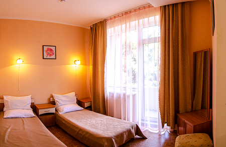 Номер 2-комнатный 2-местный Стандарт - Санаторий «Северный», Евпатория - 1