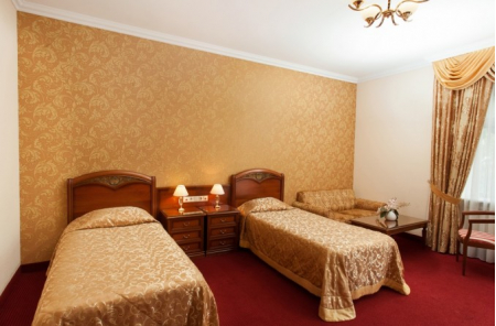 Номер Однокомнатный двухместный Джуниор сюит - Санаторий «Буковая Роща», Железноводск - 2