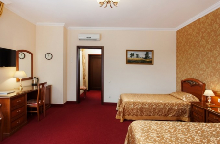 Номер Однокомнатный двухместный Джуниор сюит - Санаторий «Буковая Роща», Железноводск - 3