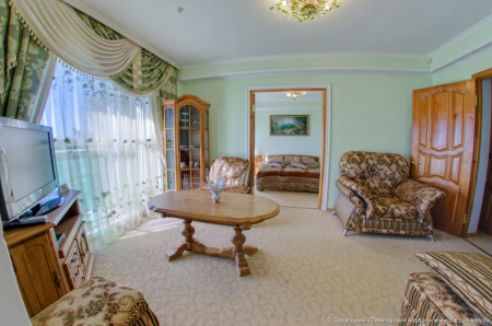 Номер Люкс 3-х комнатный семейный 3-х местный — 53,0 м² - Санаторий «Пятигорский Нарзан», Пятигорск - 3