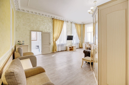 Номер Люкс однокомнатный 2-х местный 1 корпус - Санаторий «Белоруссия», Ялта - 4