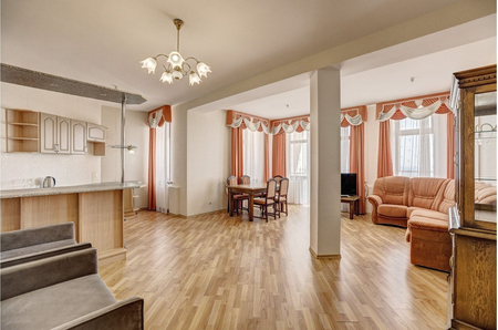 Номер Джуниор Сюит трехкомнатный 2-х местный 5 корпус - Санаторий «Белоруссия», Ялта - 2