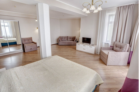 Номер Люкс двухкомнатный 2-х местный 5 корпус - Санаторий «Белоруссия», Ялта - 4