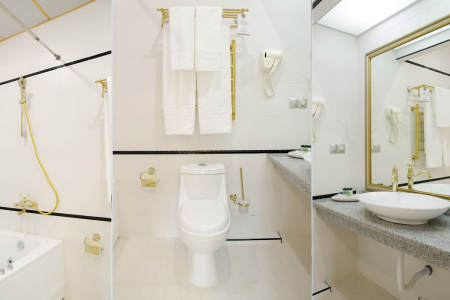 Номер Люкс 4-х местный трехкомнатный - SPA-отель «Рафаэль», Железноводск - 6