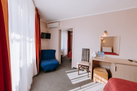 Номер Студия двухкомнатная с видом на город - Курортный отель «Анапа-Океан», Анапа - 5