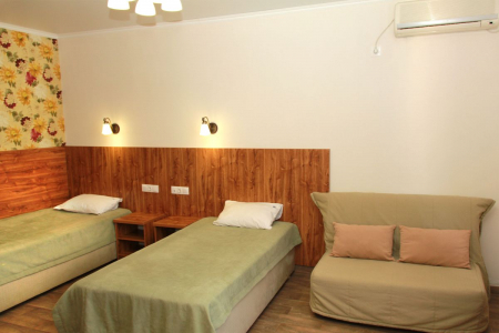 Номер Двухместный 1 категории в корпусе ЧИLL ул.Калинина, 2А - Санаторий «БФО», Анапа - 4