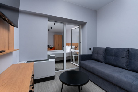 Номер Люкс 2-комнатный 2-местный улучшенный 25-29 м2 - Санатории «Аквамарин», Анапа - 6