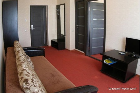 Номер Люкс 4 корпус - Санаторий «Малая бухта», Анапа - 3