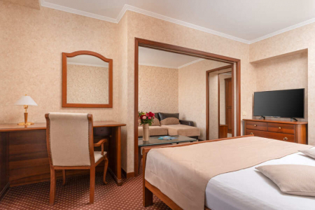 Номер Студия 2-комнатный 2-местный 39 м2 - Санатории «Аквамарин», Анапа - 3