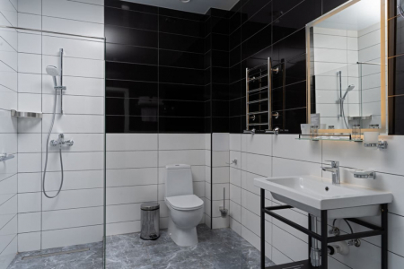 Номер Стандарт 2-комнатный 4-местный 35-45 м2 - Санатории «Аквамарин», Анапа - 9