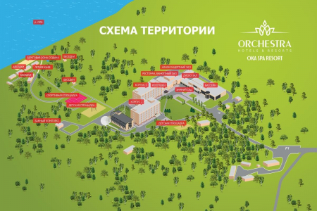 Отель «Оркестра Ока Спа Резорт», Московская обл., изображение 2 Отель «Оркестра Ока Спа Резорт», Московская обл., изображение 2