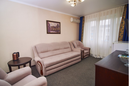 Номер Джуниор Сюит 1-местный 2-комнатный (ДС1м2к1) - Санаторий «Эльбрус», Железноводск - 2