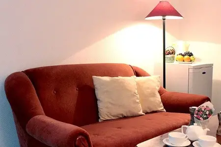 Номер 2-х местный 2-х комнатный Комфорт вид на море (корп. 2) - Санаторий «Утес», Алушта - 3