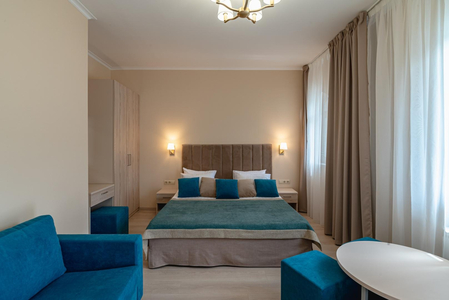 Номер Улучшенный стандарт (1 блок) корп. 7 - Санаторий «Узбекистан», Ялта - 1