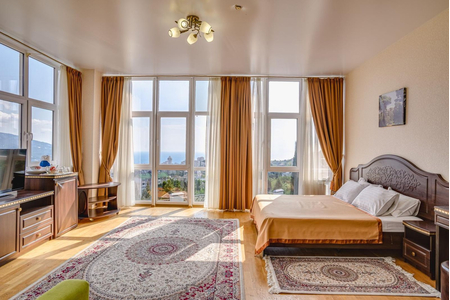 Номер Люкс 1-комнатный 2-местный (3 блок) корп. 7 - Санаторий «Узбекистан», Ялта - 7