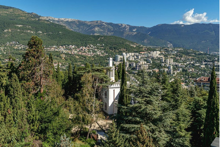 Номер Люкс 3-комнатный 4-местный (3 блок) корп. 7  - Санаторий «Узбекистан», Ялта - 25