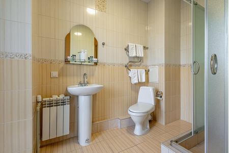 Номер Люкс 2-местный 2-комнатный (3 блок) - Санаторий «Узбекистан», Ялта - 8