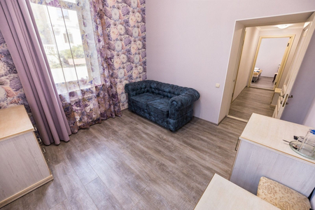 Номер Стандарт двухкомнатный 2-х местный (без балкона) 1 корпус - Санаторий «Белоруссия», Ялта - 6