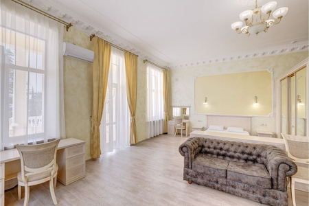 Номер Люкс однокомнатный 2-х местный 1 корпус - Санаторий «Белоруссия», Ялта - 6