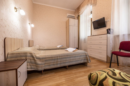 Номер Эконом однокомнатный 2-х местный (без балкона) 4 корпус - Санаторий «Белоруссия», Ялта - 3