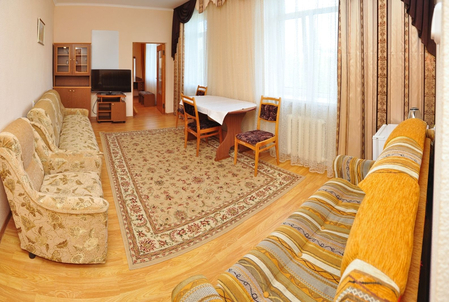 Номер Люкс двухкомнатный двухместный (Л2М2КГ) - Санаторий «Нарзан», Кисловодск - 2