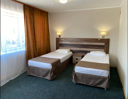 Номер 2 местный 1-комнатный семейный номер (корпус №4) - Санаторий «Золотой берег», Евпатория - 1