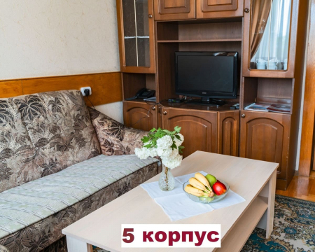 Номер Двухместный двухкомнатный номер повышенной комфортности - «Пятигорский Военный санаторий», Пятигорск - 4