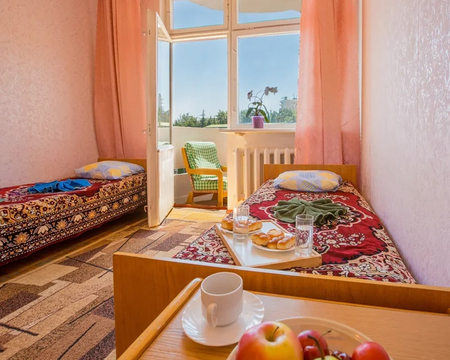 Номер Двухместный номер "ЭКОНОМ" (корп. 5) - Санаторий «Алушта», Алушта - 3