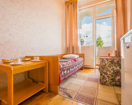 Номер Одноместный номер "ЭКОНОМ" (корп. 5) - Санаторий «Алушта», Алушта - 2