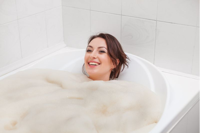 Пенно-солодковая ванная в санатории