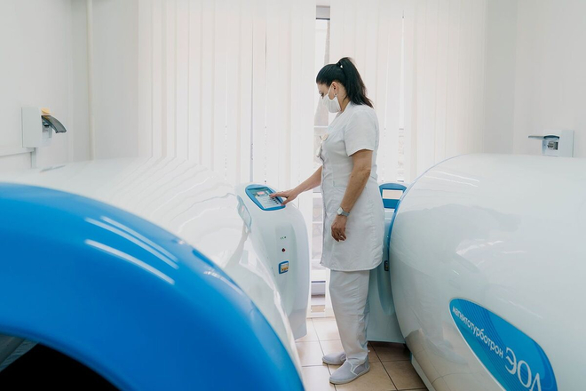 Магнитотурботрон в санатории Плаза в Железноводске