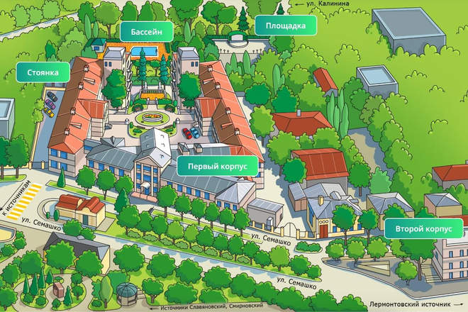 Санаторий &laquo;Здоровье&raquo;, Железноводск, изображение 4